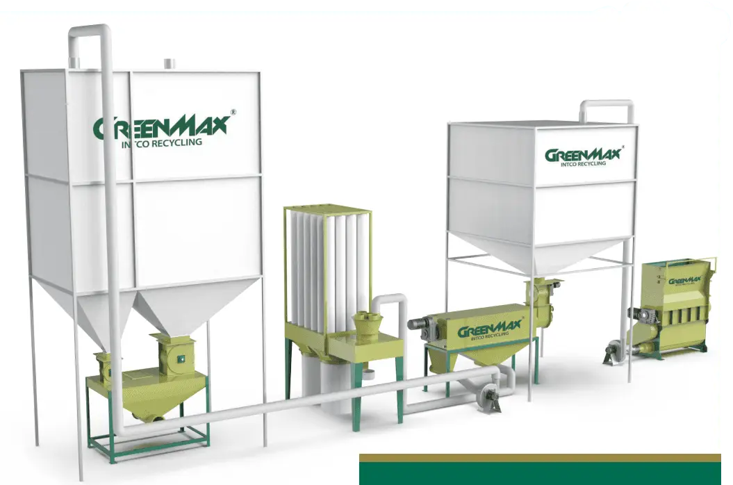 GREENMAX Foam Grinder eps recycling system